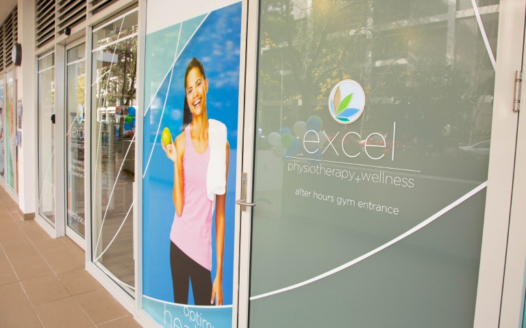 Excel Retail Signage - Gym Entrance