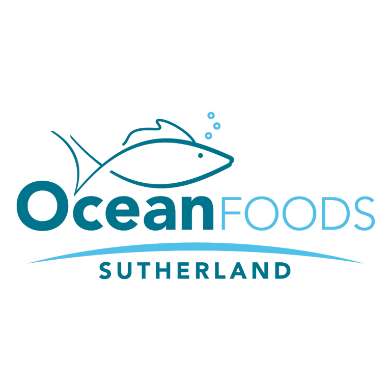 Ocean Foods Sutherland stack logo