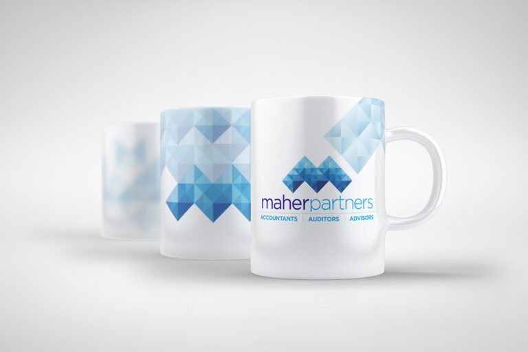 Maher Partners Mug Designs