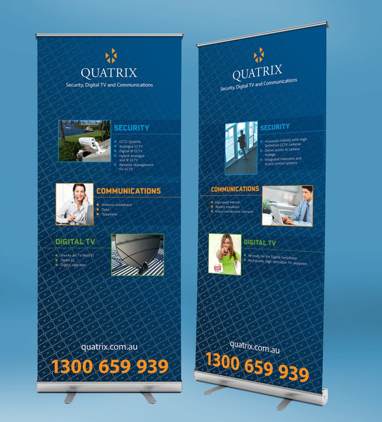 quatrix services banners