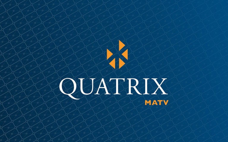 quatrix matv logo stack reverse