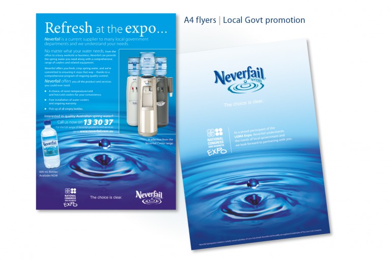 Neverfail Springwater Limited - flyers