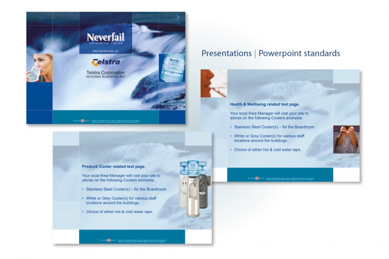 Neverfail Springwater Limited - presentation standards