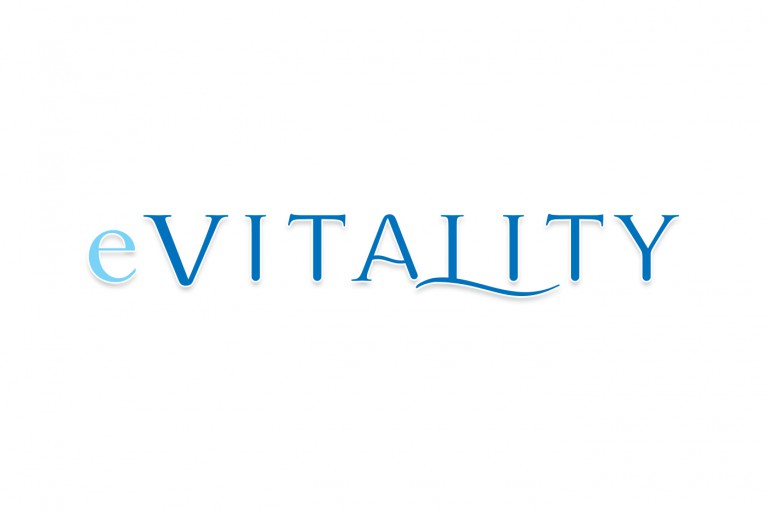 Neverfail Springwater Limited - e-vitality logotype
