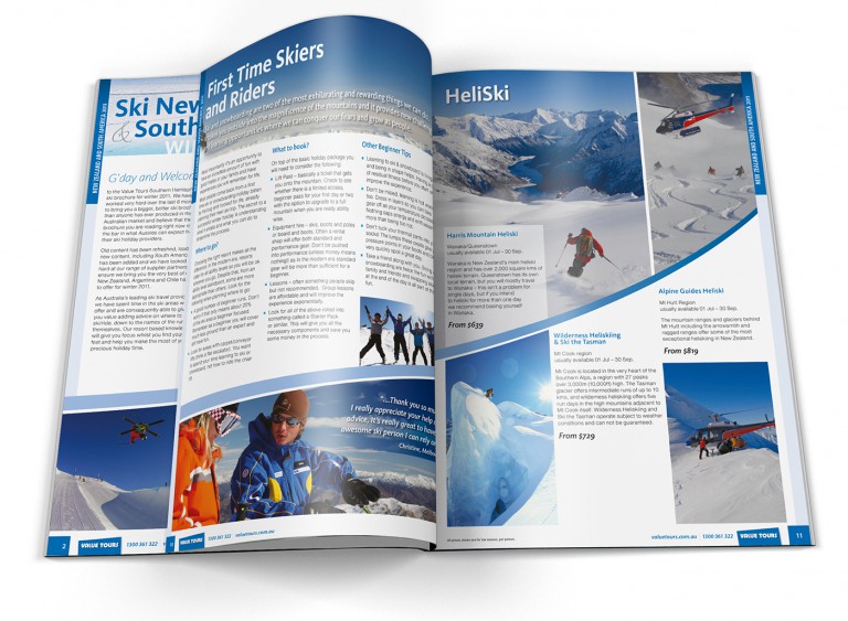 Value Tours - Ski New Zealand Brochure