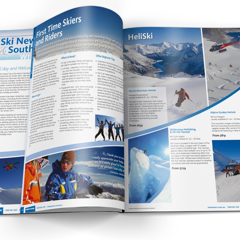 Value Tours - Ski New Zealand Brochure